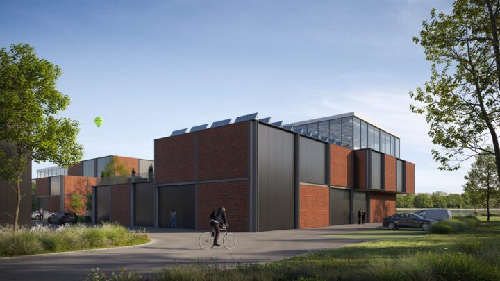 C-site business park built to suit